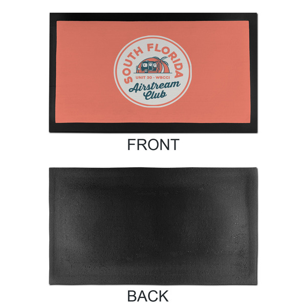 South Florida Airstream Club Logo Bar Mat - Small - APPROVAL