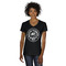 South Florida Airstream Club Logo Women's V-Neck T-Shirt - Black