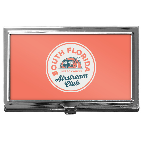 Custom South Florida Airstream Club Logo Business Card Case