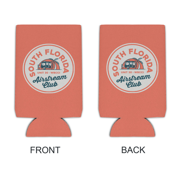 South Florida Airstream Club Logo Can Cooler - 16oz - Front & Back