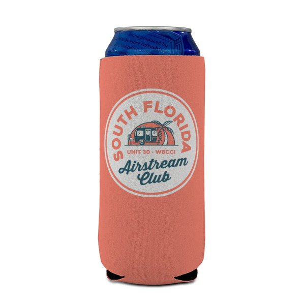 South Florida Airstream Club Logo Can Cooler - 16oz - Front on Can