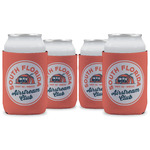 South Florida Airstream Club Logo Can Coolers - 12 oz - Set of 4