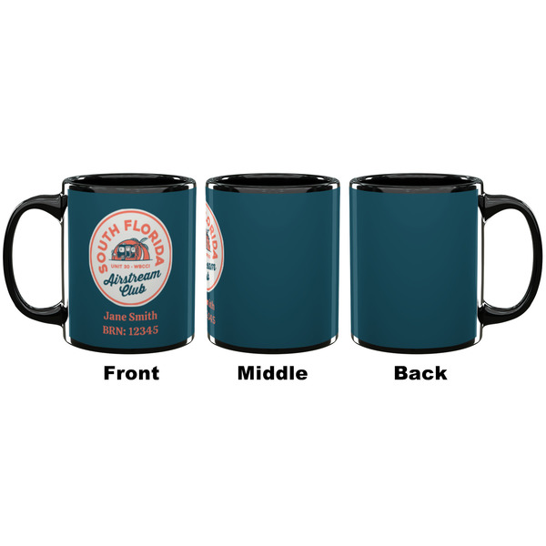 South Florida Airstream Club Logo Coffee Mug - 11 oz - Black APPROVAL