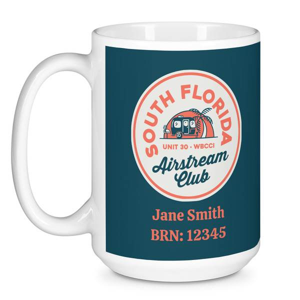 South Florida Airstream Club Logo Coffee Mug - 15 oz - White