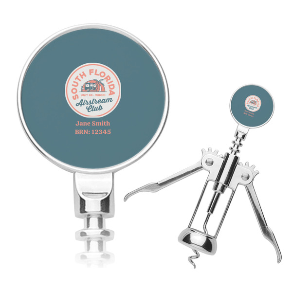 Custom South Florida Airstream Club Logo Corkscrew
