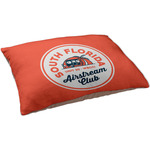 South Florida Airstream Club Logo Indoor Dog Bed - Large