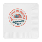 South Florida Airstream Club Logo Embossed Decorative Napkins