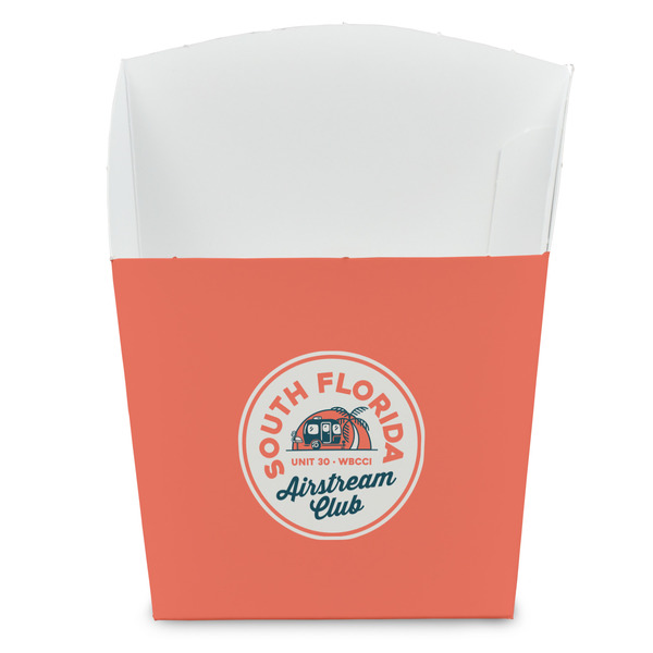 Custom South Florida Airstream Club Logo French Fry Favor Boxes