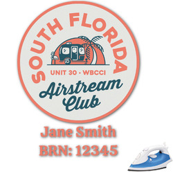 South Florida Airstream Club Logo Graphic Iron On Transfer