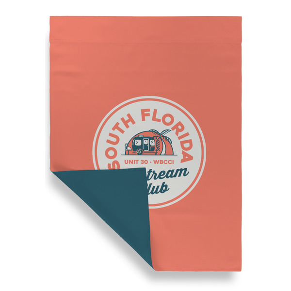 South Florida Airstream Club Logo House Flags - Double Sided - FRONT FOLDED