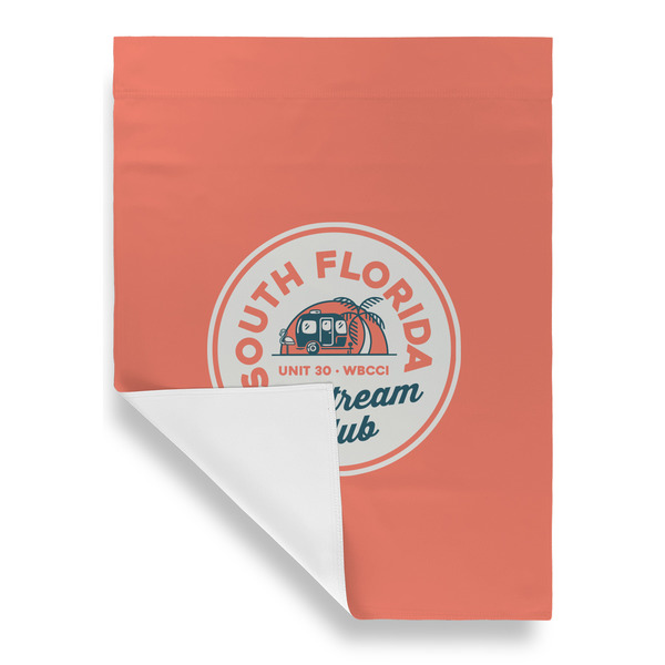 South Florida Airstream Club Logo House Flags - Single Sided - FRONT FOLDED
