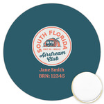South Florida Airstream Club Logo Printed Cookie Topper - 3.25"