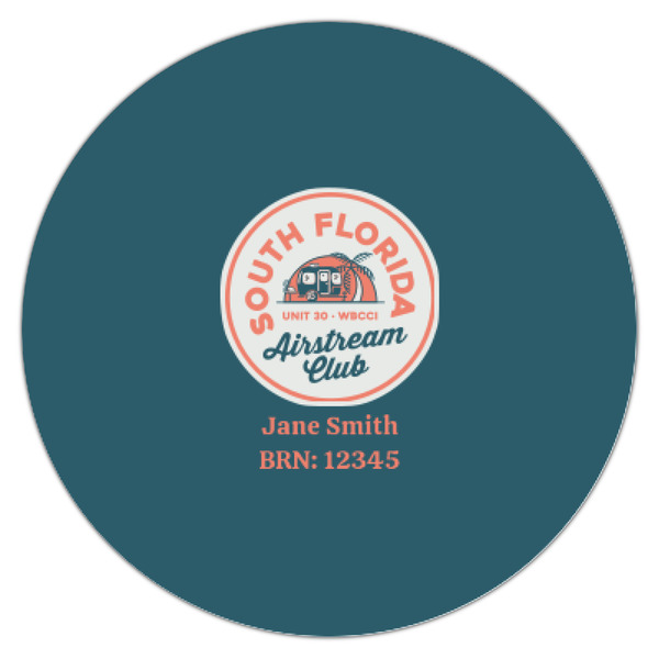 South Florida Airstream Club Logo Icing Circle - XSmall - Single