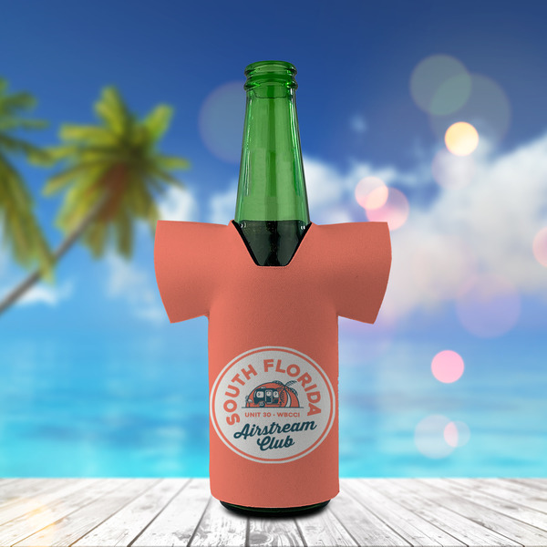 South Florida Airstream Club Logo Jersey Bottle Cooler - LIFESTYLE