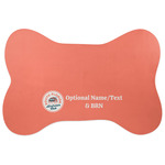 South Florida Airstream Club Logo Bone Shaped Dog Food Mat