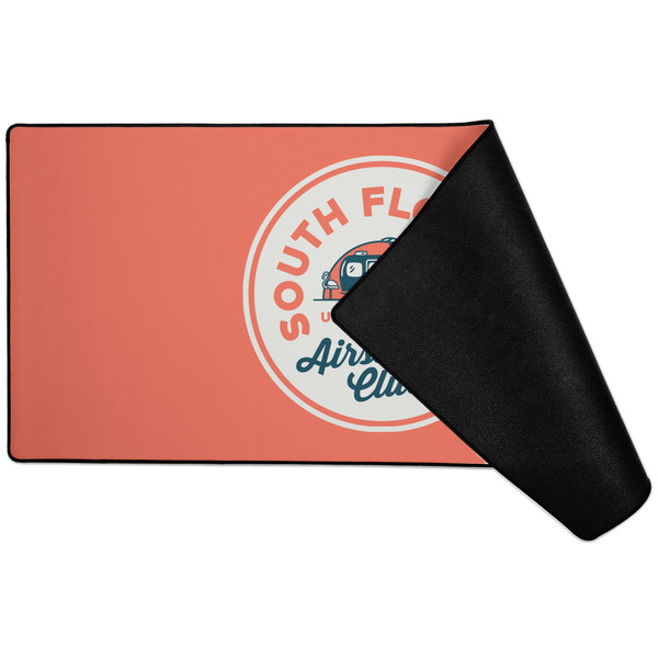 South Florida Airstream Club Logo Large Gaming Mats - Front w/ Fold