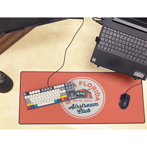 South Florida Airstream Club Logo Large Gaming Mats - Lifestyle