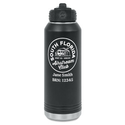 South Florida Airstream Club Logo Water Bottle - Laser Engraved