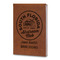 South Florida Airstream Club Logo Leatherette Journal - Large - Double-Sided