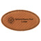 South Florida Airstream Club Logo Leatherette Oval Name Badge with Magnet