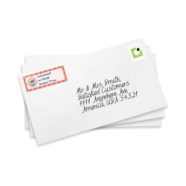 South Florida Airstream Club Logo Mailing Label on Envelopes