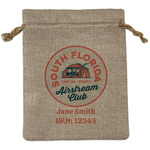 South Florida Airstream Club Logo Burlap Gift Bag