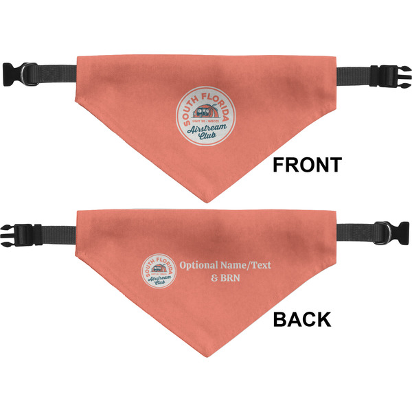 South Florida Airstream Club Logo Medium Dog Bandana Approval