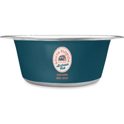 South Florida Airstream Club Logo Stainless Steel Dog Bowl