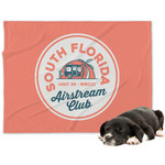 South Florida Airstream Club Logo Dog Blanket