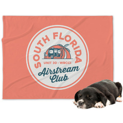 South Florida Airstream Club Logo Dog Blanket