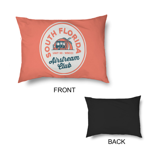 South Florida Airstream Club Logo Outdoor Dog Beds - Small - APPROVAL