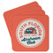 South Florida Airstream Club Logo Paper Coasters