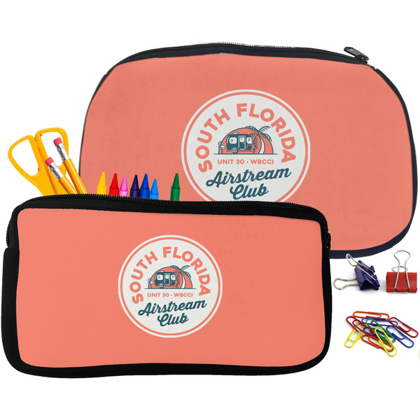 South Florida Airstream Club Logo Pencil / School Supplies Bags Small and Medium