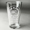 South Florida Airstream Club Logo Pint Glass - Laser Engraved