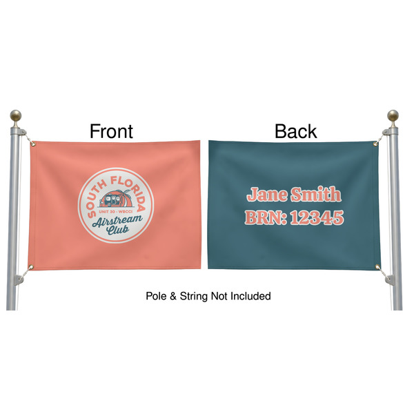 South Florida Airstream Club Logo Pole Flag (Approval)