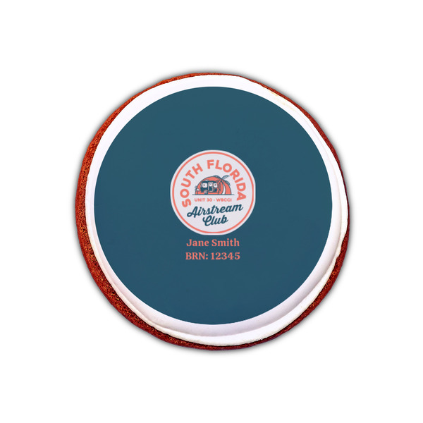 South Florida Airstream Club Logo Printed Icing Circle - XSmall - On Cookie