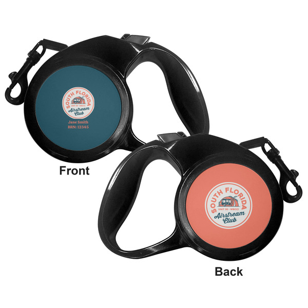 South Florida Airstream Club Logo Retractable Dog Leash - Small - Apvl