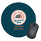 South Florida Airstream Club Logo Round Mouse Pad
