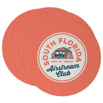 South Florida Airstream Club Logo Round Paper Coasters