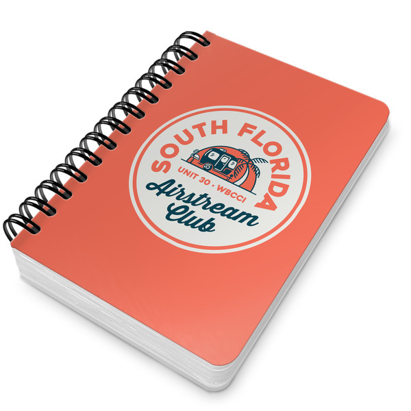 South Florida Airstream Club Logo Spiral Journal 5 x 7 - Main