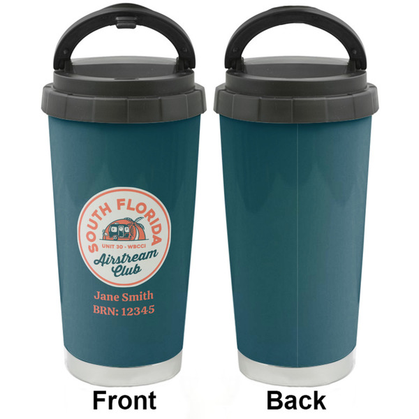 South Florida Airstream Club Logo Stainless Steel Travel Cup - Approval