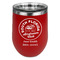 South Florida Airstream Club Logo Stemless Stainless Steel Wine Tumbler - Red - Single-Sided
