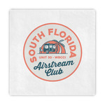 South Florida Airstream Club Logo Decorative Paper Napkins