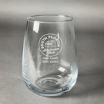 South Florida Airstream Club Logo Stemless Wine Glass - Laser Engraved