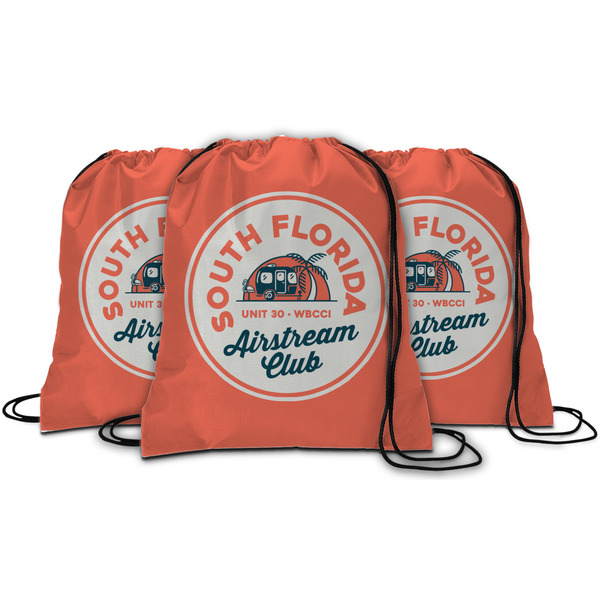 South Florida Airstream Club Logo String Backpack - MAIN