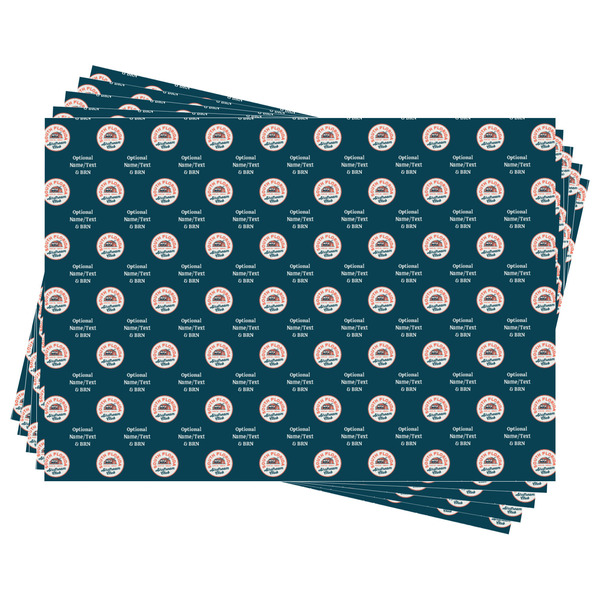 South Florida Airstream Club Logo Wrapping Paper - 5 Sheets Approval