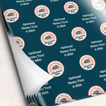 South Florida Airstream Club Logo Wrapping Paper Sheets