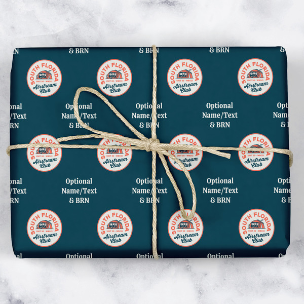 South Florida Airstream Club Logo Wrapping Paper - Gift Box