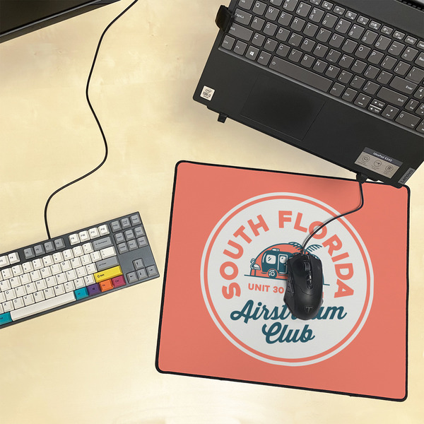 South Florida Airstream Club Logo XL Gaming Mouse Pads - 18" x 16"s - Lifestyle