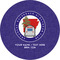 Arkansas Razorback Airstream Club Logo Multipurpose Round Labels - 1"